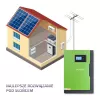 Off-grid-invertteri Qoltec 53887 aurinkoinvertteri 10 kVA litiumpolymeeri musta