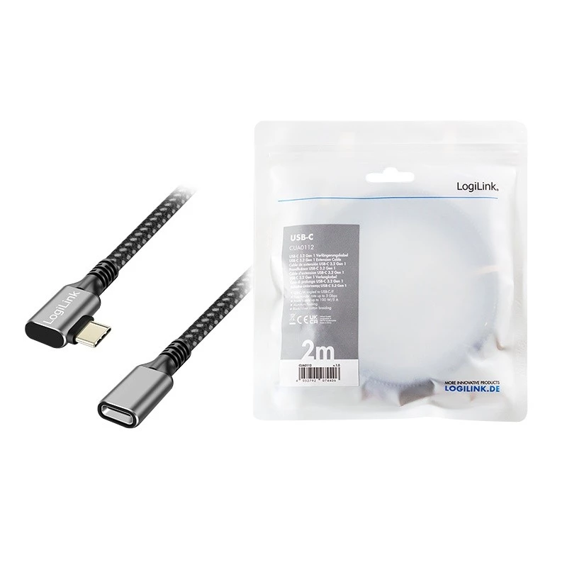 USB 3.2 Gen1 -kaapeli USB-C-liitäntään, PD, 2 m