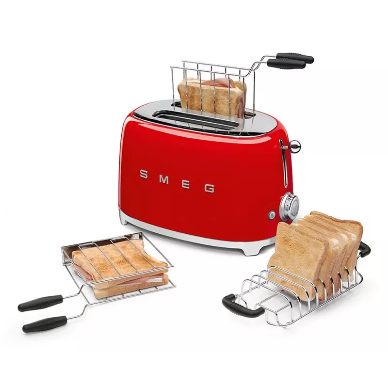 Smeg 50's Style leivänpaahdin TSF01RDEU punainen