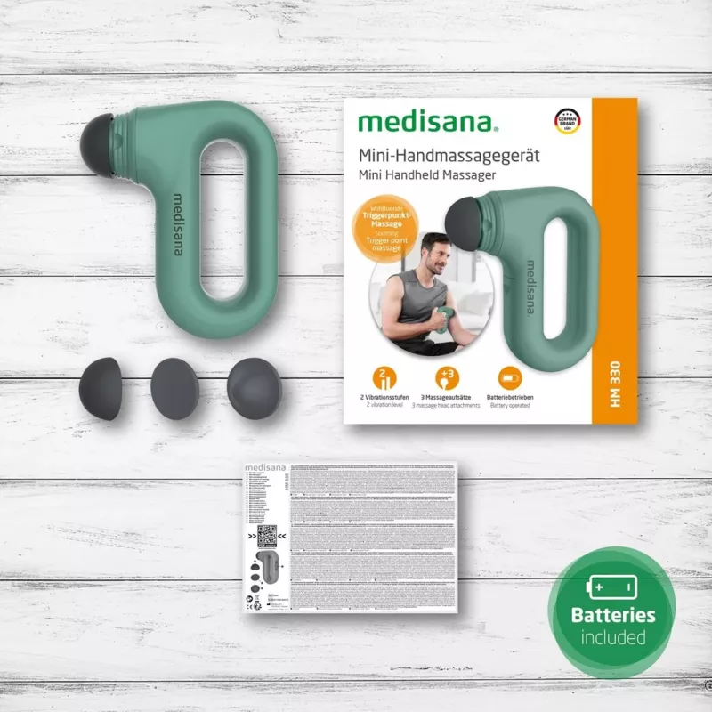 Medisana HM 330 -hierontalaite yleismalli musta, vihreä