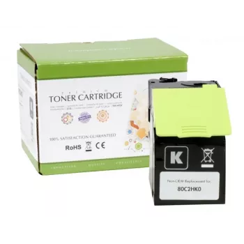 Yhteensopiva Static-Control Lexmark 802HK, musta, suuri kapasiteetti, 4000 s. (80C2HC0)