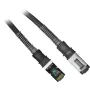 Verkkokaapeli PatchSee PCI6 FTP musta Cat6a 3,1 m