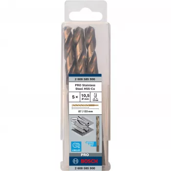Bosch HSS koboltti kierrepoporasarja 2608585900 5-osainen