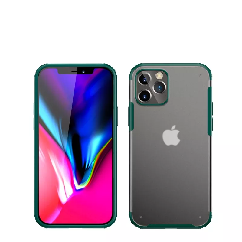 Iskunkestävä suojakotelo Devia iPhone 12 Pro Max, vihreä