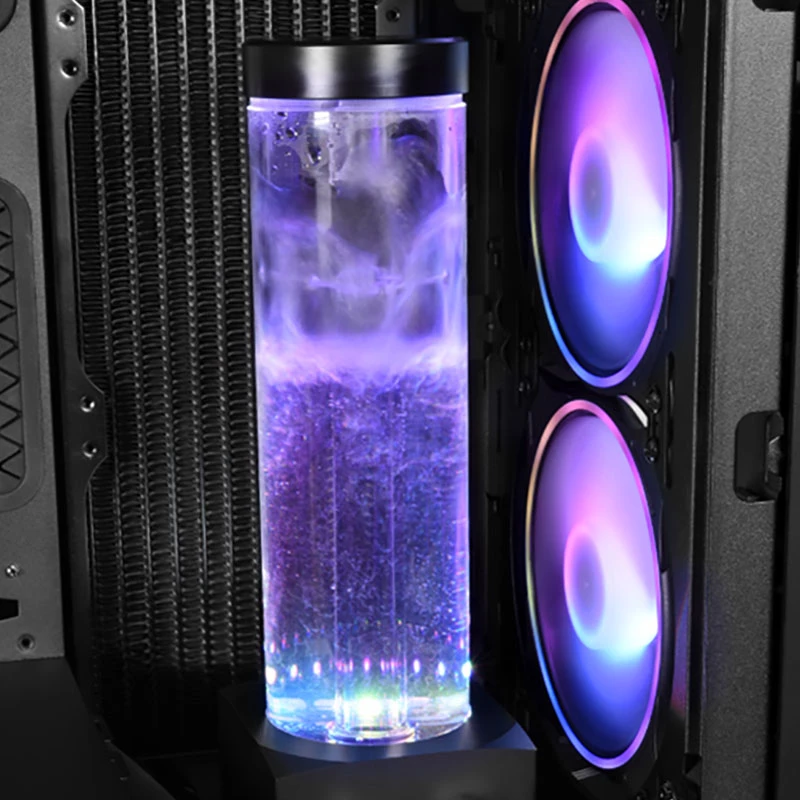 Pumppu & säiliö Alphacool 15381 akryyli alumiini muovi musta läpinäkyvä