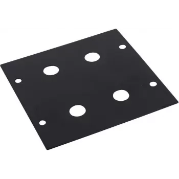Omnitronic Modul 2HE 4x jakkiliitin 88x88mm paneelimoduuli