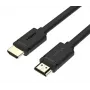 UNITEK Y-C137M HDMI-kaapeli 1,5 m HDMI tyyppi A (standardi) musta