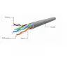Gembird UPC-5004E-L/100 verkkokaapeli harmaa 100 m Cat5e U/UTP (UTP)
