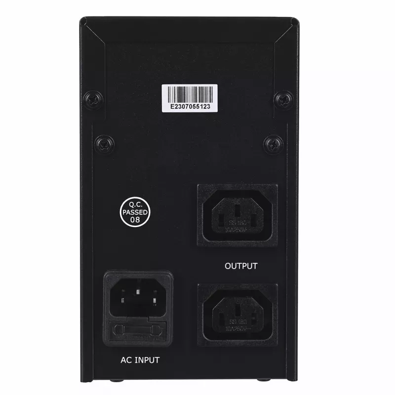 Gembird UPS-PC-652A keskeytymätön virransyöttö (UPS) Line-Interactive 0,65 kVA 390 W 3 AC-lähtöä