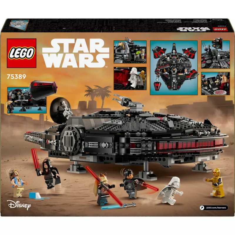 LEGO Star Wars the Dark Falcon rakennuslelu lapsille 75389