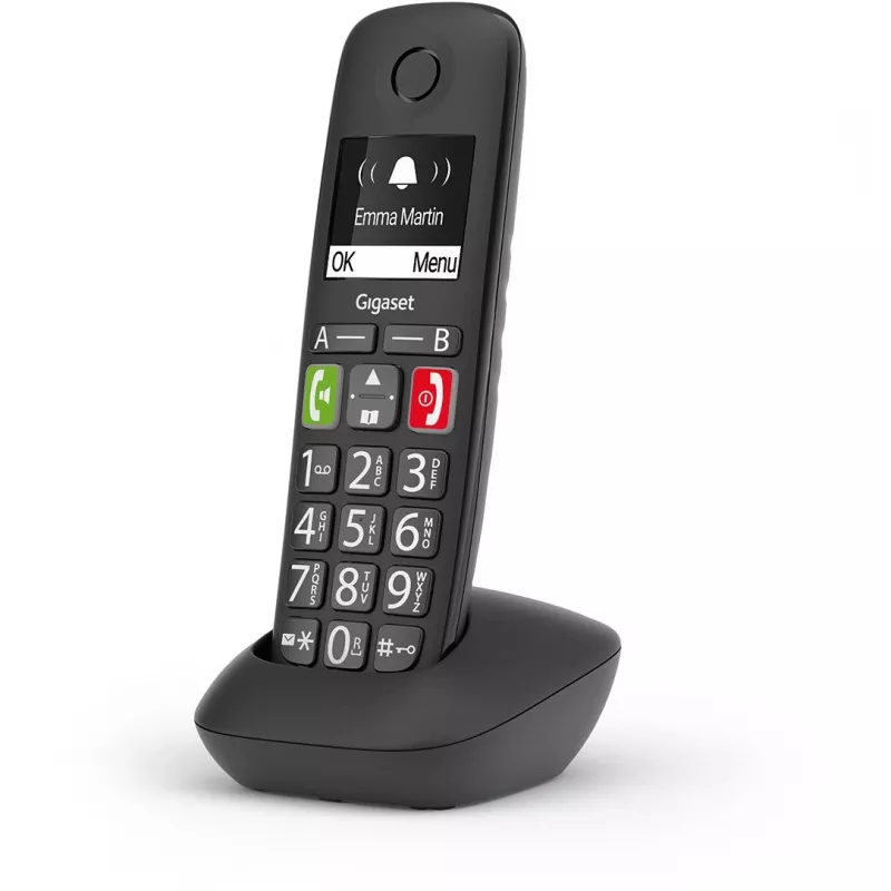 Gigaset Hearing Aid.DECT E290HX lisäluuri, musta