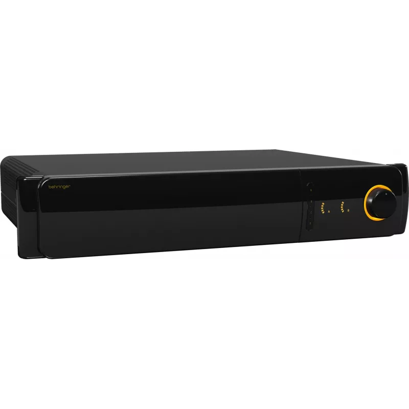 Behringer MA6000M audiovahvistin esiintymiseen/näyttämölle musta