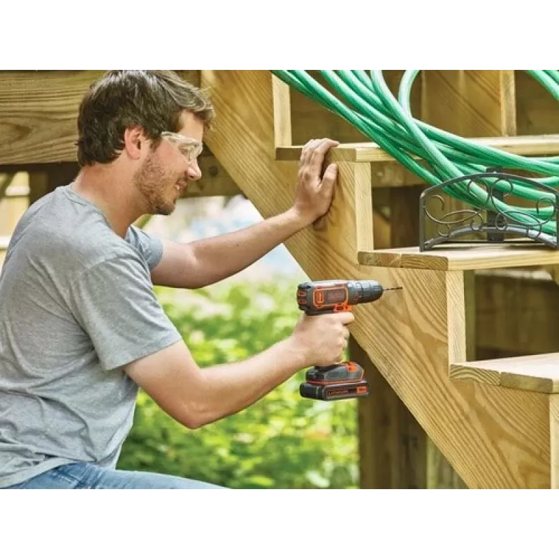 BLACK+DECKER 18V -porakone BDCDC18BAFC-QW