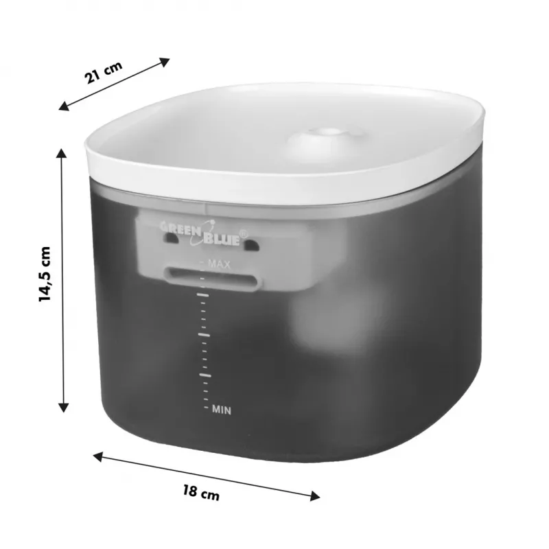 Automaattinen juoma GreenBlue GB392, 2 l tilavuus, BPA-vapaa