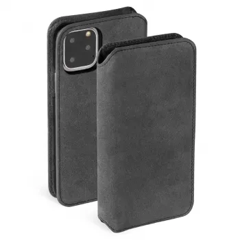 Krusell Broby PhoneWallet lompakkokotelo iPhone 11 Pro Max:lle, Stone
