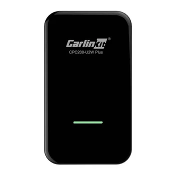 Langaton sovitin Carlinkit U2W Plus Apple CarPlaylle, musta