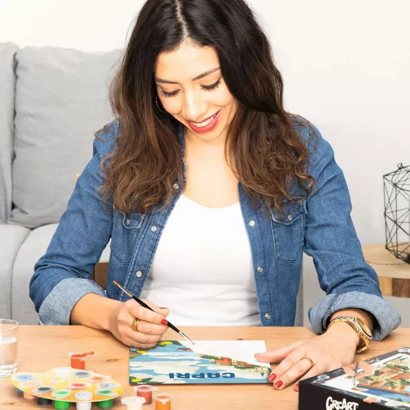 Maalaussarja Ravensburger CreArt Capri – kankaalle maalattava sarja Ravensburgerilta