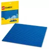 LEGO rakennuslevy 11025 — sininen peruslevy 32x32 nastaa, 250×250 mm