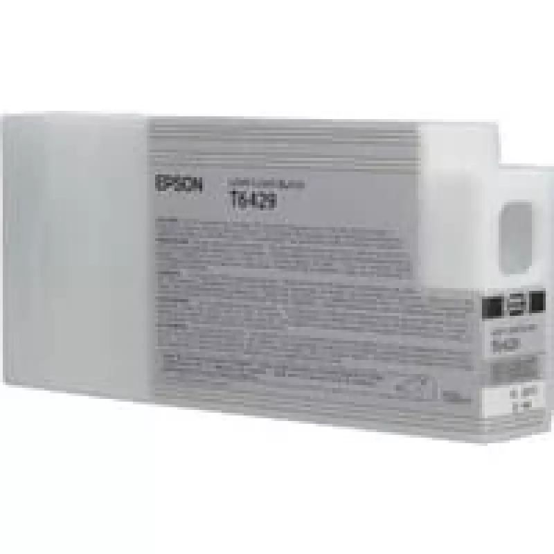 Epson T6429 light light musta värikasetti (150 ml), vakiokapasiteetti, light light musta, pigmenttimuste, 150 ml, 1 kpl