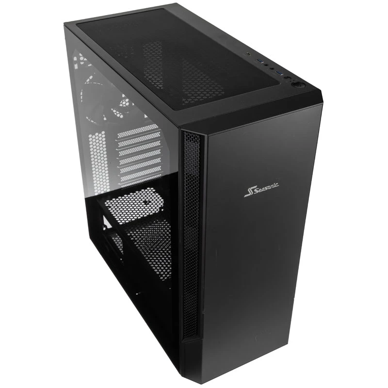Tietokonekotelo Seasonic Arch Q503 Midi Tower musta