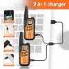 Walkie-talkie Baofeng BF-T25E oranssi, 2 kpl
