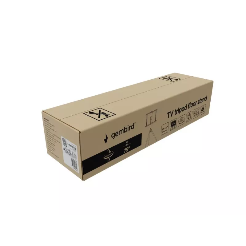 TV-teline Gembird TVS-75ST-01 musta puu