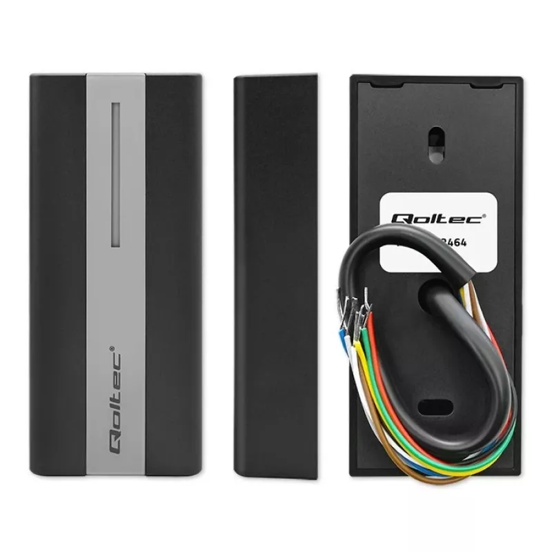 Qoltec RFID kontaktiton kortti- ja avainperä-lukija | EM | Mifare | kortti | avainperä | ABS