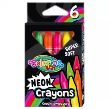 Colorino Kids neon-vahaliidut 6 väriä