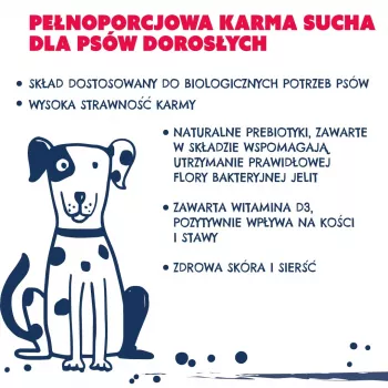 TEO reich an Rindfleisch - kuivaruoka koirille - 9kg