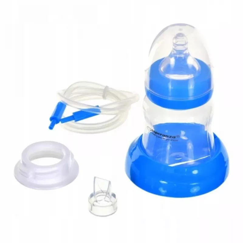 Rintapumppu ESPERANZA ECM003B elektroninen 150 ml, sisäänrakennettu näyttö, sininen/valkoinen, 100–240 V AC