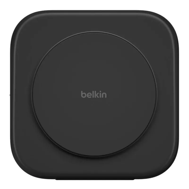 Belkin BoostCharge Pro Qi2 3-in-1 magneettinen taitettava langaton matkalaturi, musta, 15 W
