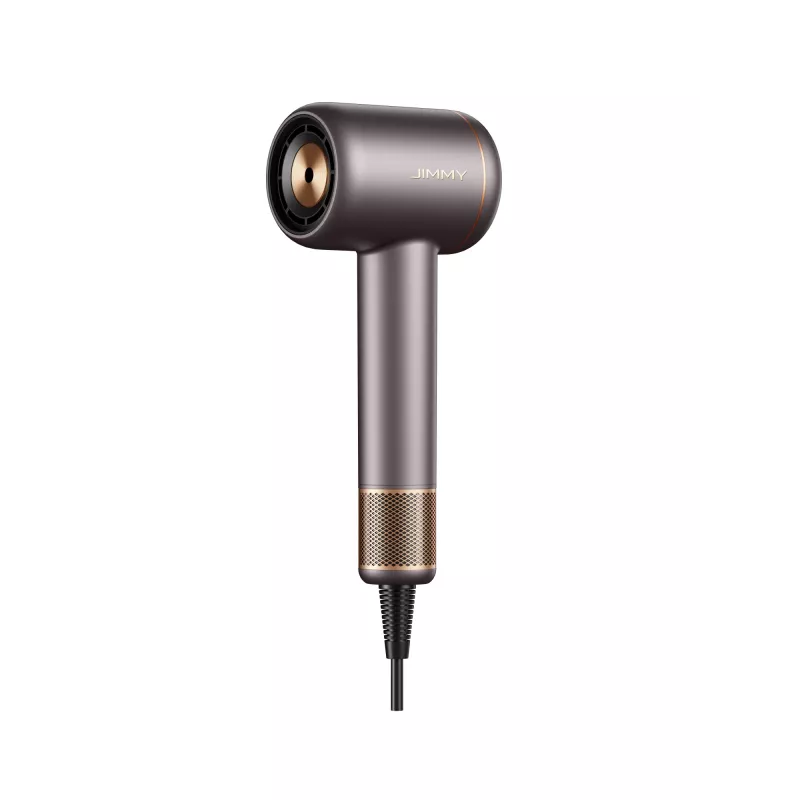 Hiustenkuivaaja Jimmy F8 1600 W, 3 lämpötila-asetusta, ionitoiminto, diffuusorisuutin, harmaa