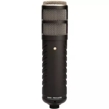 Dynaaminen studiomikrofoni RØDE Procaster — johdollinen, mini-XLR (3-napainen), 75–18 000 Hz, 32 Ω, -56 dB, musta, 695 g