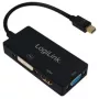 Kaapeliadapteri Mini DisplayPort–DisplayPort LogiLink CV0110