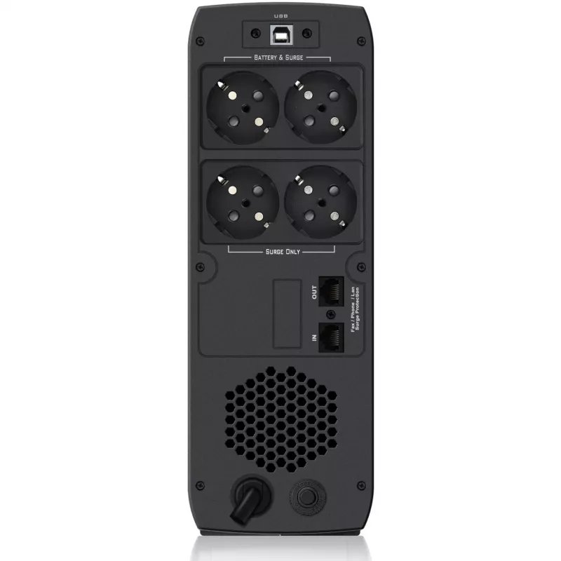 PowerWalker VI 1000 CSW keskeytymätön virransyöttö (UPS) Line-Interactive 1 kVA 600 W 4 AC-lähtöä