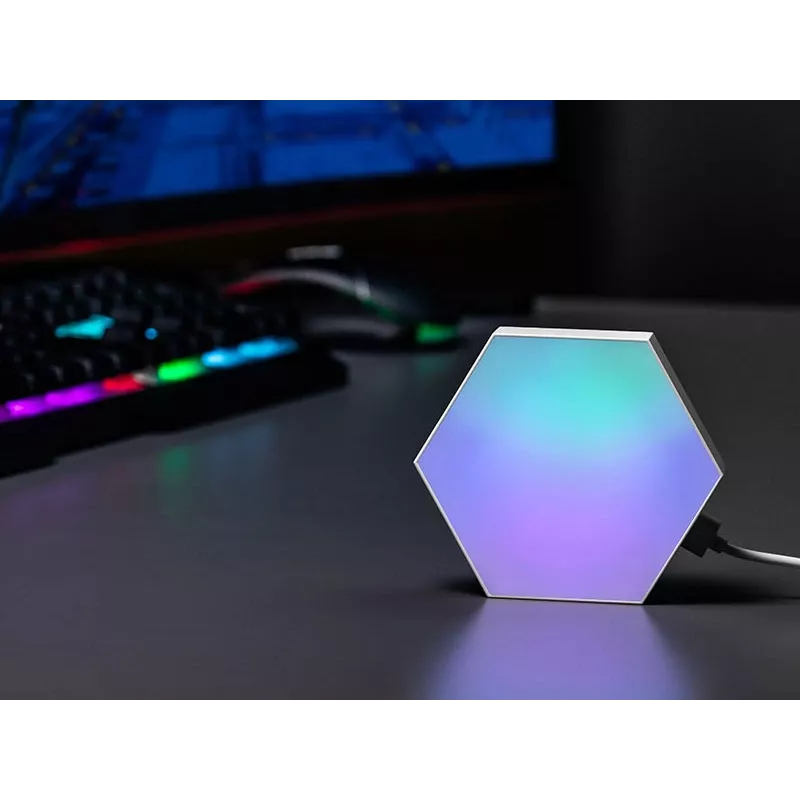 Upotettava RGB-LED-paneeli TRACER Smart Hexagon Tracer 47256 Ambience TRAOSW47256