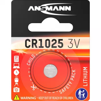 Kertakäyttöparisto Ansmann CR1025