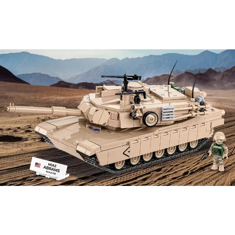 Rakennussarja-palikat Cobi M1A2 Abrams 1025 osaa malli COBI-2632