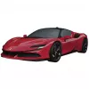 3D-palapeli Ravensburger Iconics Ferrari SF90 Stradale – keräilijän rakennussarja