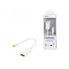 Videokaapeliadapteri LOGILINK Mini DisplayPort - HDMI tyyppi A CV0036A, 0,1 m, harmaa