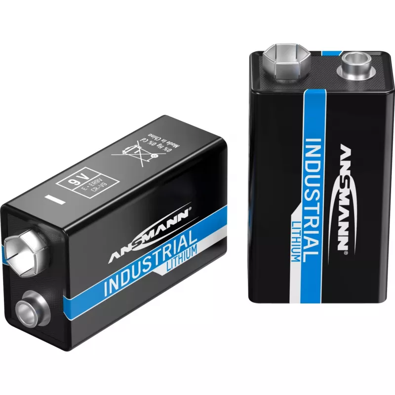 Ansmann 1505-0002 - kertakäyttöinen paristo - litium - 9 V - 5 kpl - musta - -40 - 60 °C
