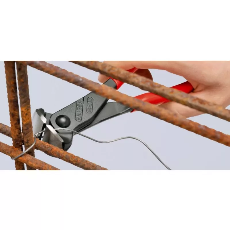 KNIPEX 68 01 280 - etuleikkuri - 4,5 mm - 3,3 cm - teräs - muovi - punainen