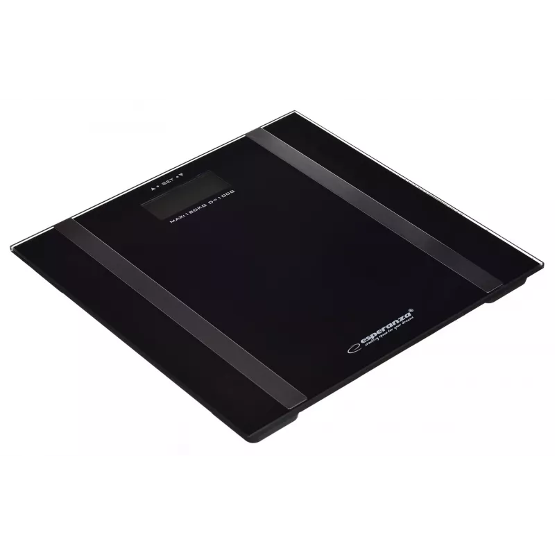 Henkilövaaka Esperanza EBS018K – elektroninen, 180 kg, musta