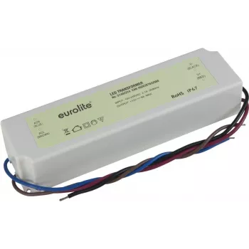 Elektroninen muuntaja EUROLITE 12V 8A IP67 – pienjännitevirtalähde LED/halogeenivalaistukseen