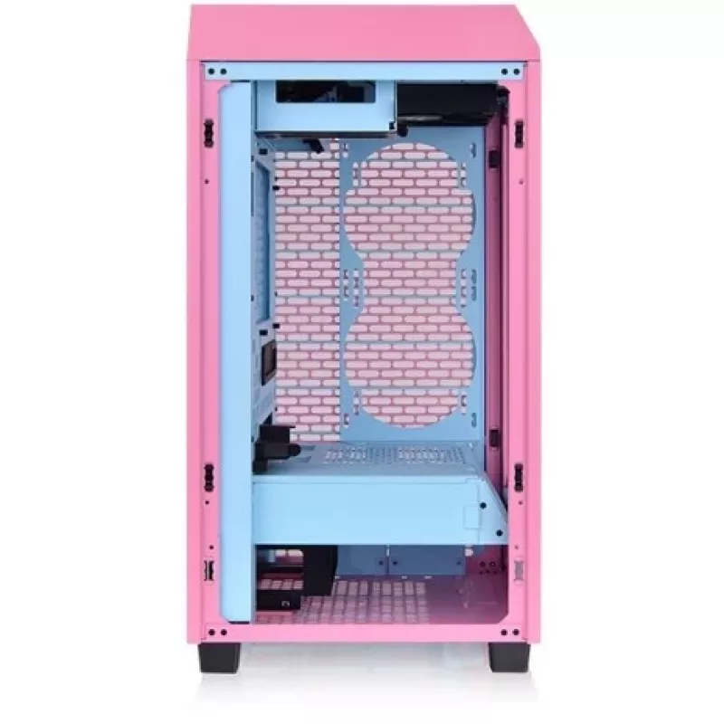 PC-kotelo Thermaltake Tower 200 Mini Tower pinkki