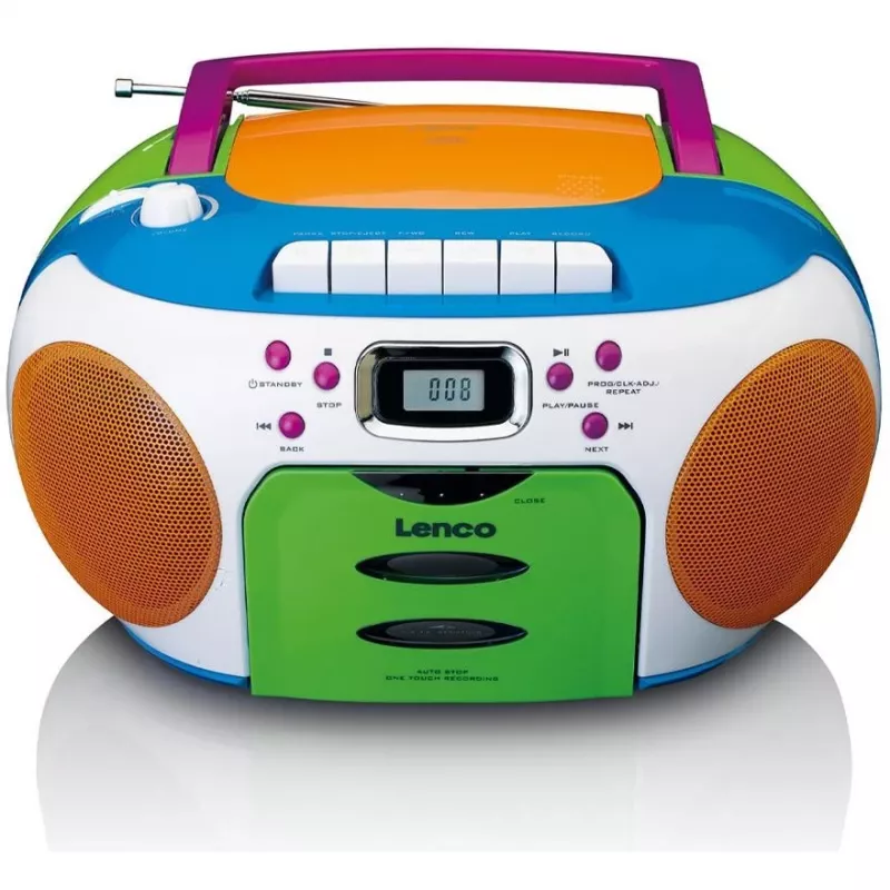Kannettava radio Lenco SCD-971 monivärinen