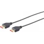 DisplayPort-kaapeli S/CONN 10-69155 1,5 m musta
