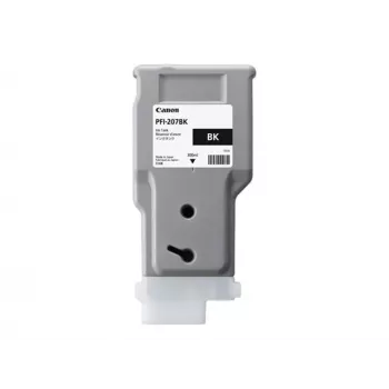 Canon PFI-207 BK mustekasetti 1 kpl alkuperäinen musta