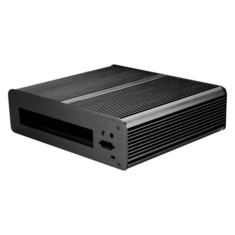 Akasa Euler T Plus Thin Mini-ITX -kotelo, musta