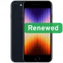 Älypuhelin Apple iPhone SE (2022) — 4,7 tuuman Retina IPS, 5G, 128 GB, Midnight, Grade B